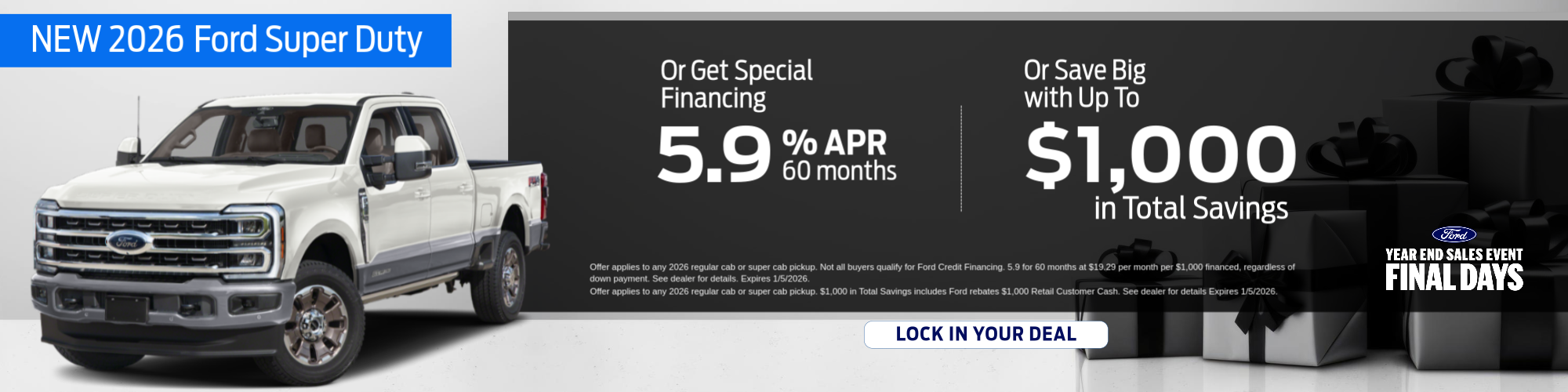 Ford Super Duty Offer