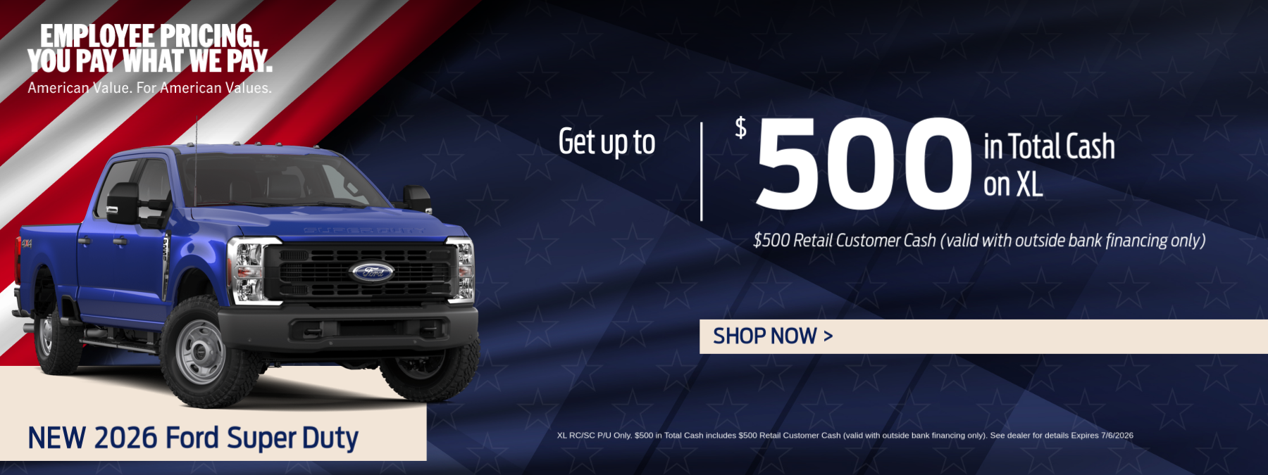 Ford SuperDuty Offer