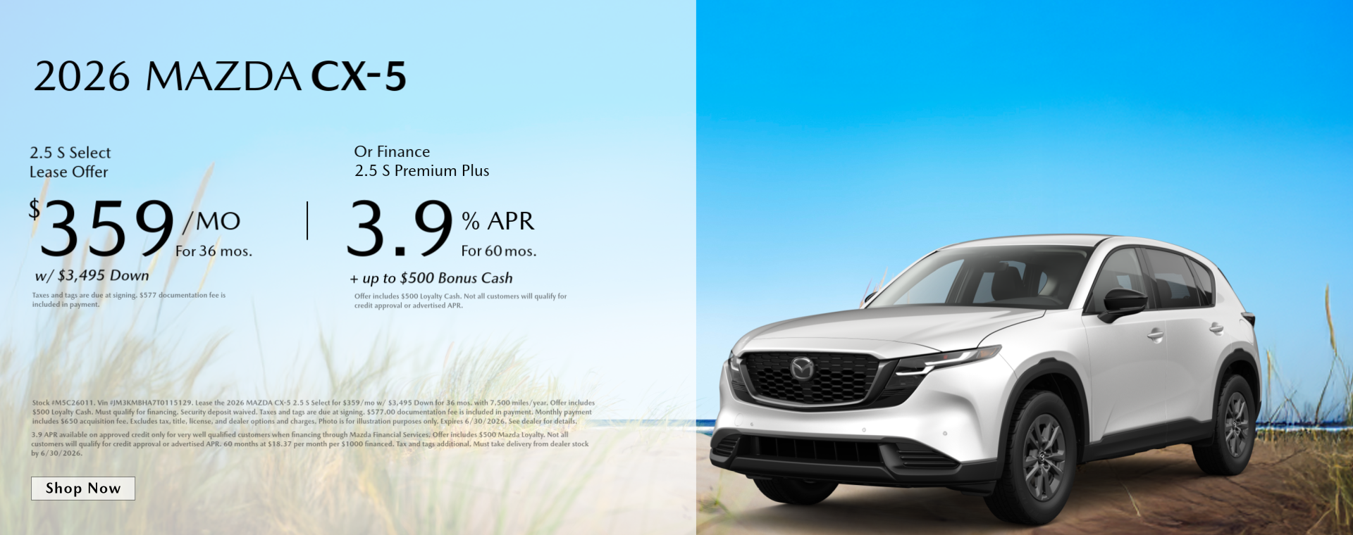 CX-5 Offer