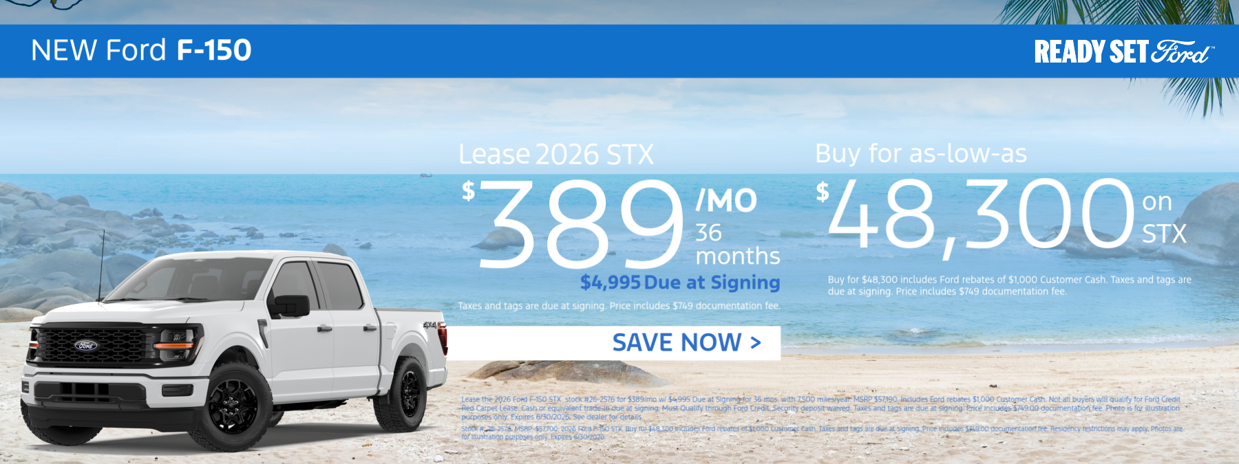 New Ford F-150 Offers