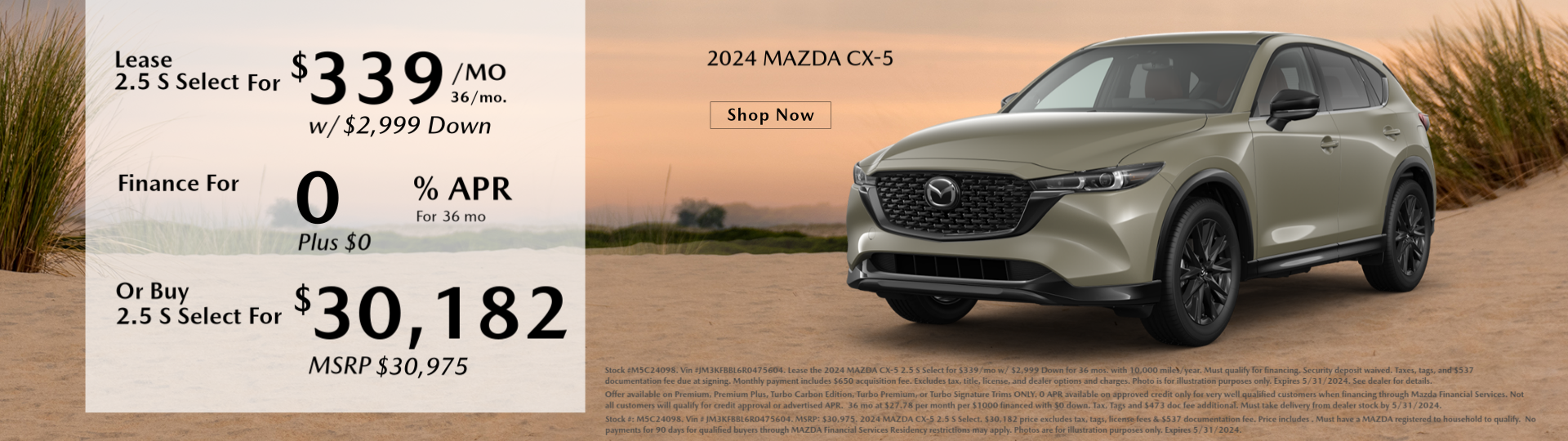Don't miss our New MAZDA CX-5 Offers at Chapman Mazda New Jersey!