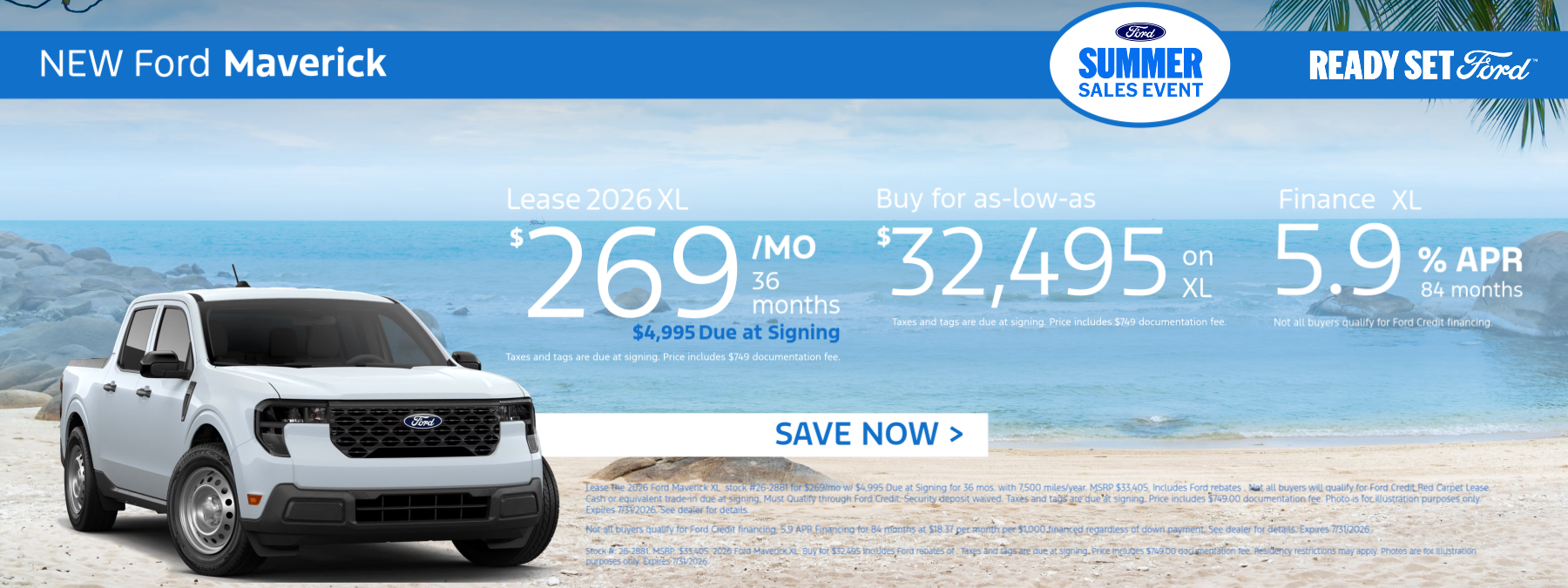 New Ford Maverick Offers