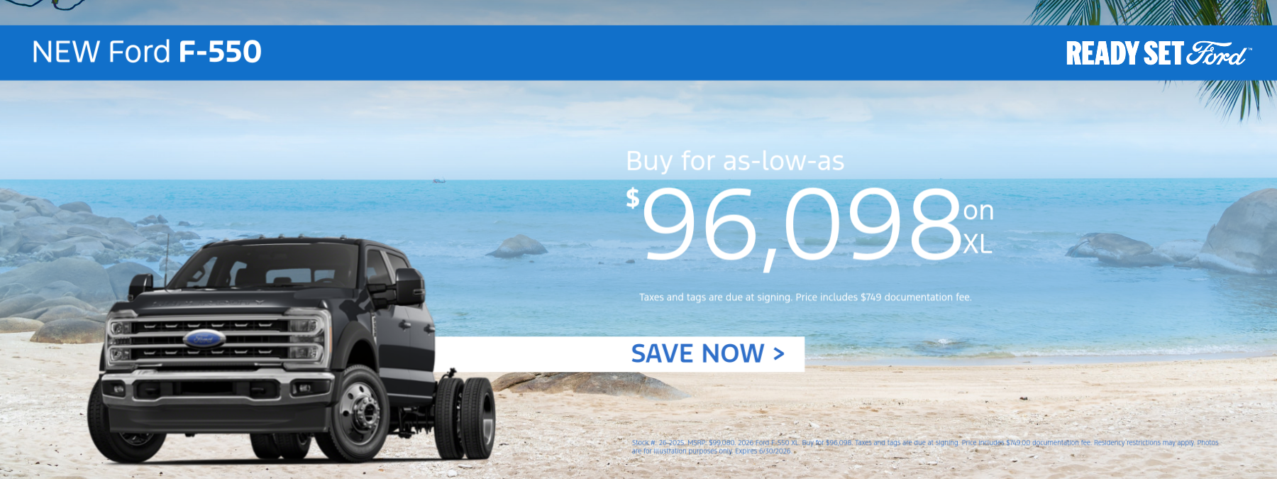 New F-550 Offer