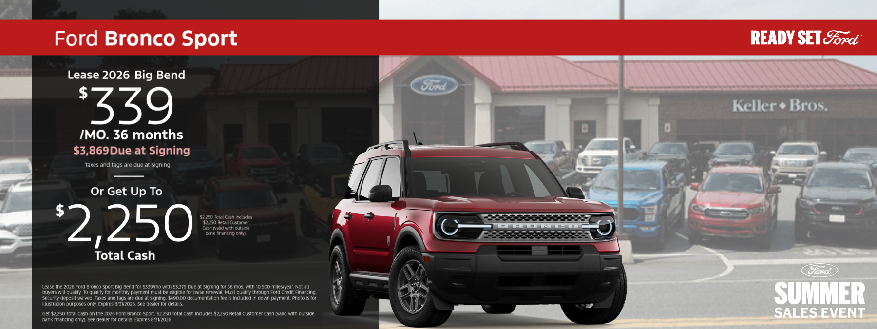 Ford Bronco Sport Offer