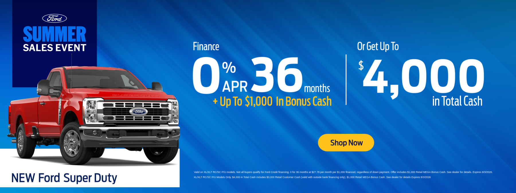 Super Duty Offer