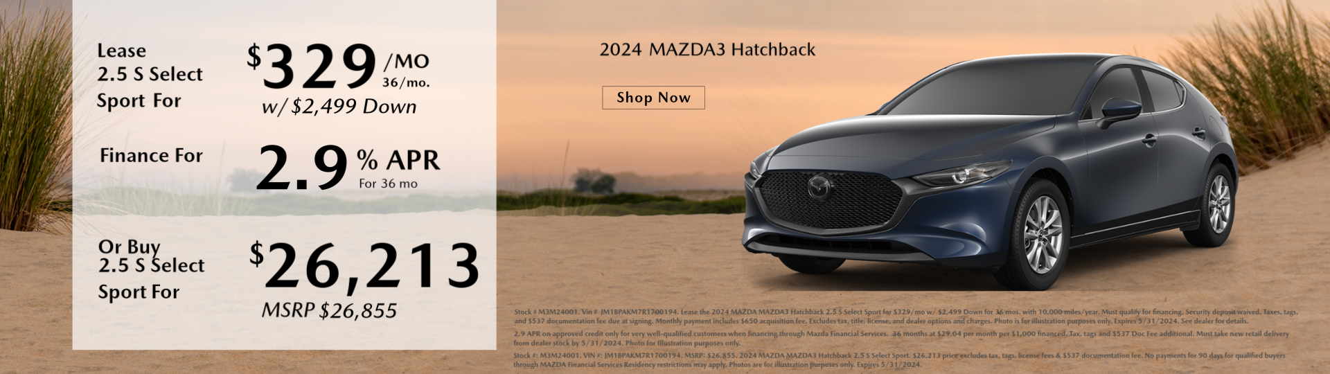 Don't miss our New MAZDA3 Hatchback Offers at Chapman Mazda New Jersey!