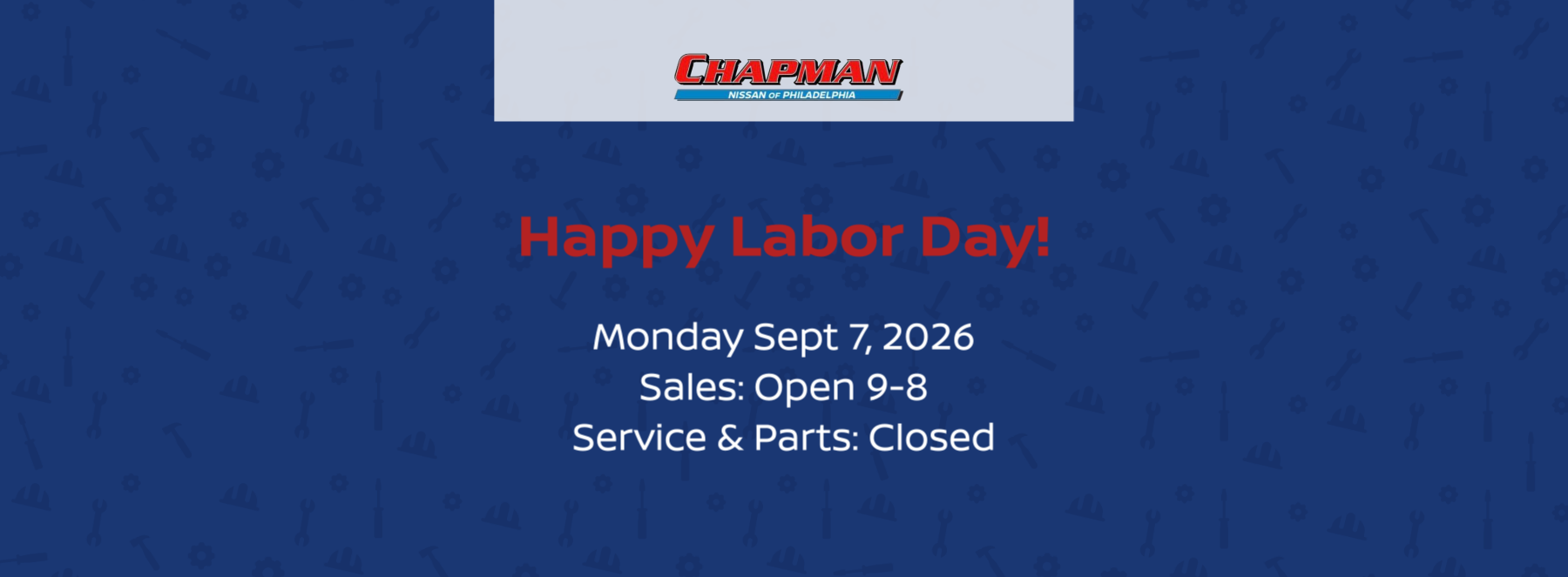 Labor Day Hours