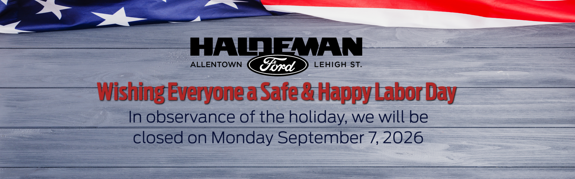 Labor Day Hours