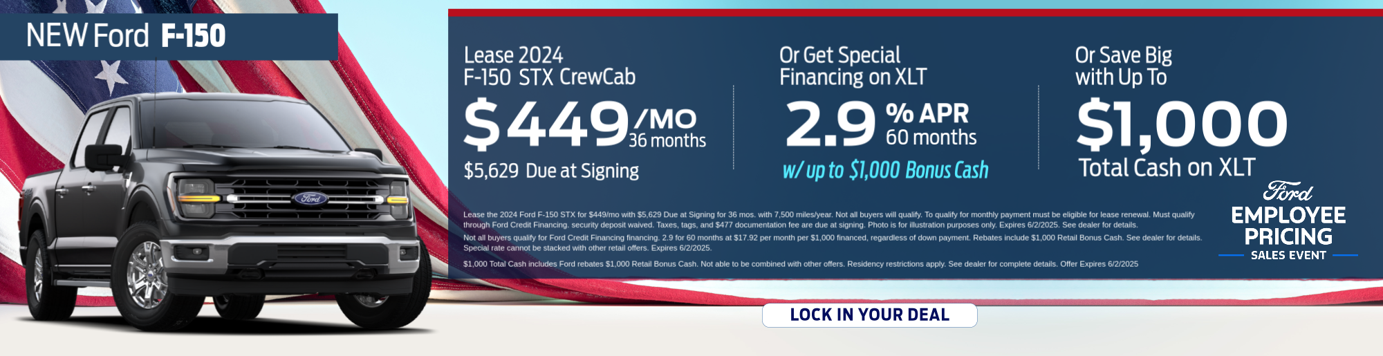 Ford F-150 Special Offer